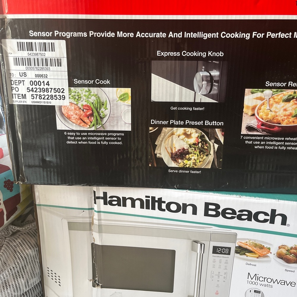 Hamilton beach microwaves, Galanz microwaves, proctor microwaves